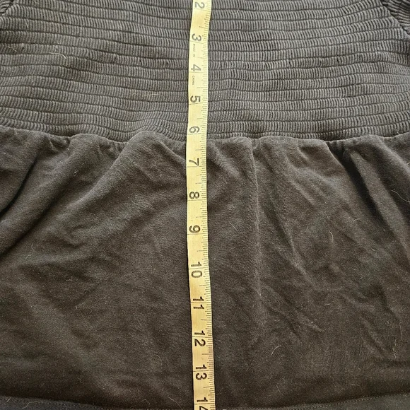 Moda International Womens Black Off The Shoulder Short Sleeve Top Size Large - Picture 6 of 7